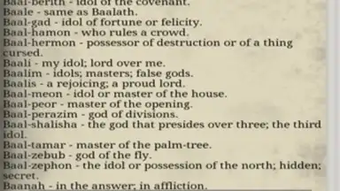 Captura de tela de Bible Names with Meanings 6