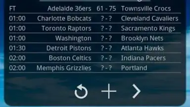 Captura de tela de Basketball Livescore Widget 14