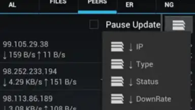 Captura de tela de aDownloader New 3