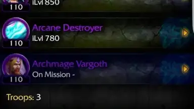 Captura de tela de WoW Companion 4