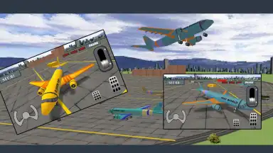 Captura de tela de Flight Simulator Plane 3D 1