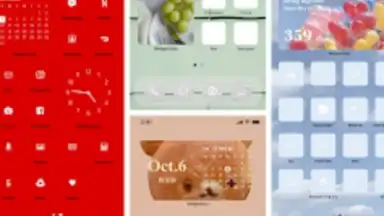 Captura de tela de Icon changer & Widget Themes 1