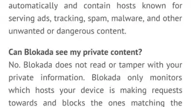 Captura de tela de Blokada Slim 4