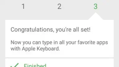 Captura de tela de Apple Keyboard 2
