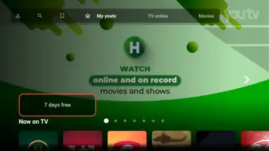 Captura de tela de youtv 1