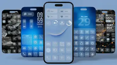 Captura de tela de Liquid Glass 7