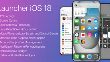 Captura de tela de Launcher iOS 18 3