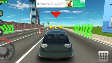 Captura de tela de City Driving School Simulator 7
