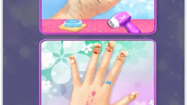 Captura de tela de Fashion Girl Nail Salon 3