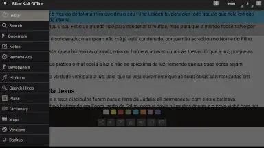 Captura de tela de Biblia fuera de línea 14