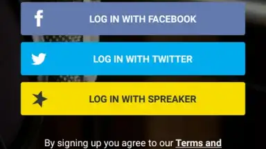 Captura de tela de Spreaker Studio 1