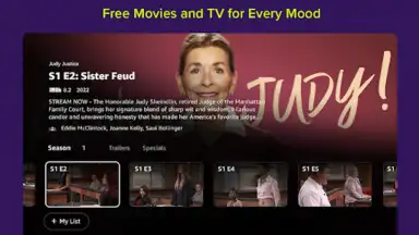 Captura de tela de Amazon Freevee (Android TV) 1