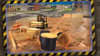 Captura de tela de Construction Trucker 3D Sim 8