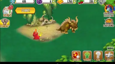 Captura de tela de Dragon City Mobile 4