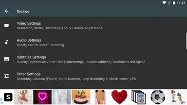 Captura de tela de Droid Dashcam - Driving video recorder 11