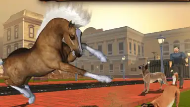 Captura de tela de Horse Simulator Free 3