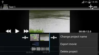 Captura de tela de Movie Maker 4