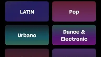 Captura de tela de Amazon Music 7
