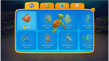 Captura de tela de Fishdom 3