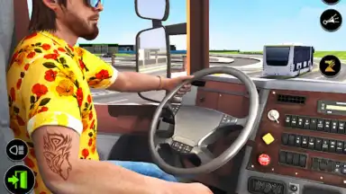 Captura de tela de Bus Simulator Game 8