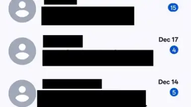 Captura de tela de Google Messages 17