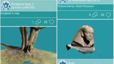 Captura de tela de 123D Catch 1
