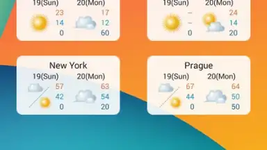 Captura de tela de World Weather Widget 4