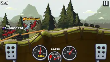 Captura de tela de Hill Climb Racing 2 4
