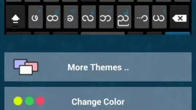 Captura de tela de Bagan Keyboard 9
