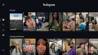 Captura de tela de Instagram for TV 9