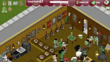 Captura de tela de Zombie Cafe 1