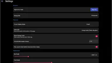 Captura de tela de Powerwall Companion 1