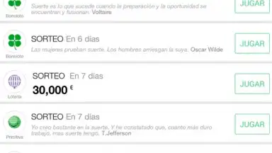 Captura de tela de TuLotero 9
