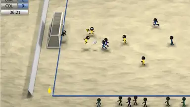 Captura de tela de Stickman Soccer 2014 5
