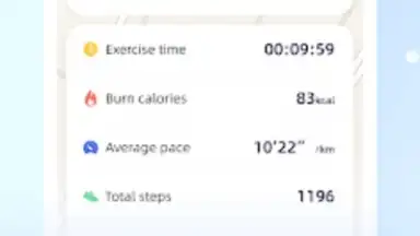 Captura de tela de Zepp Active 3