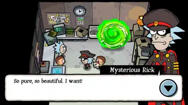 Captura de tela de Pocket Mortys 3