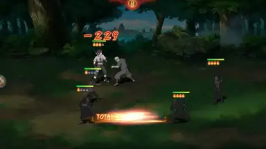 Captura de tela de Ninja Legends: New Gen 17