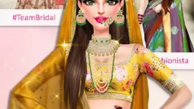Captura de tela de Fashion Dress Up Wedding Games 2