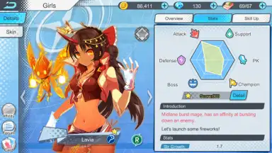 Captura de tela de Girls X Battle 4