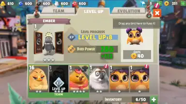 Captura de tela de Angry Birds Evolution 4