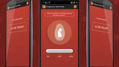 Captura de tela de Pregnancy Test Prank 5