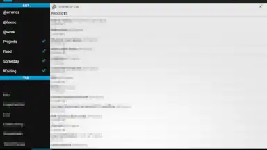 Captura de tela de Simpletask Cloudless 1
