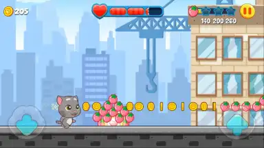 Captura de tela de Talking Tom Candy Run 2