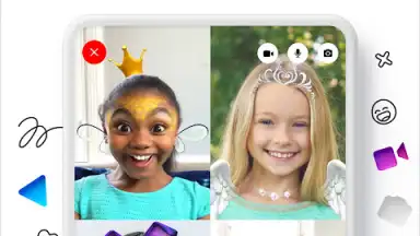 Captura de tela de Facebook Messenger Kids 4