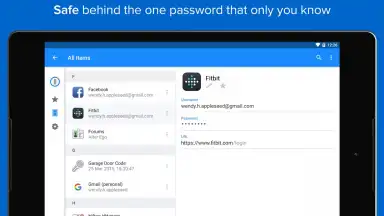 Captura de tela de 1Password 3