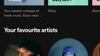 Captura de tela de Spotify 3
