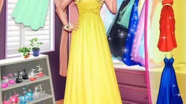 Captura de tela de Prom Hair Salon 13