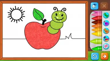 Captura de tela de Coloring Games: Color & Paint 9
