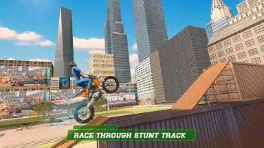 Captura de tela de London City Motorbike Stunt Riding Simulator 5