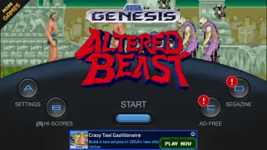 Captura de tela de Altered Beast Classic 9